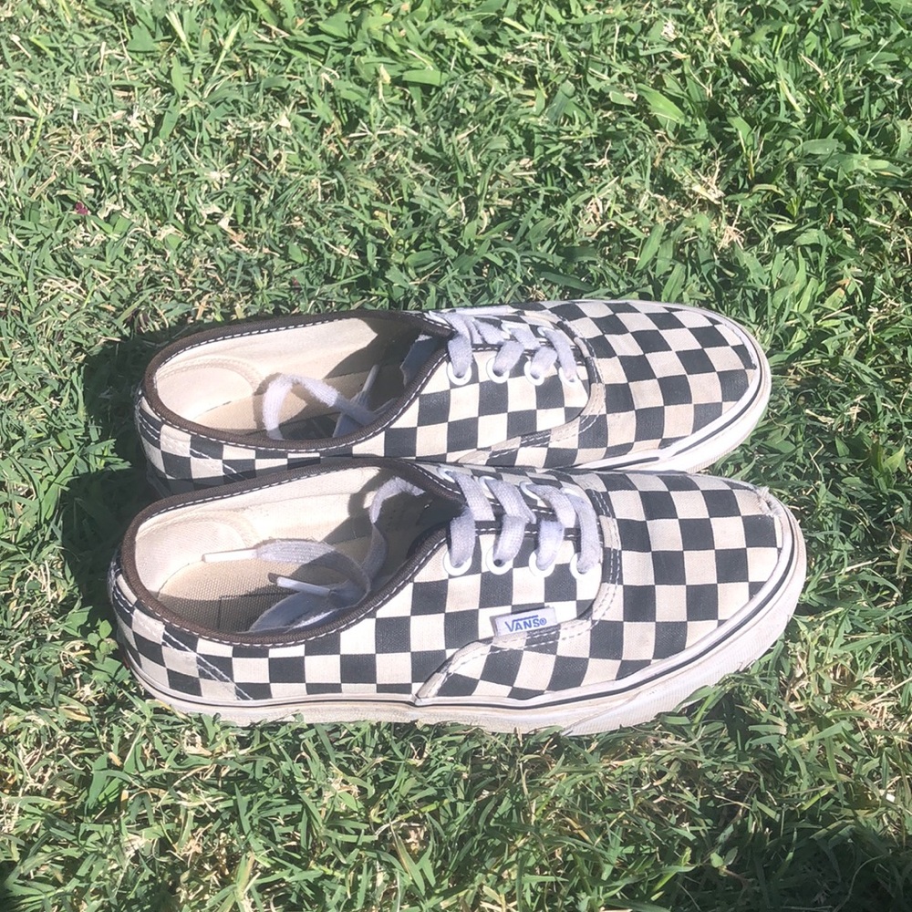 CHECKERED VANS Golden Coast Unisex